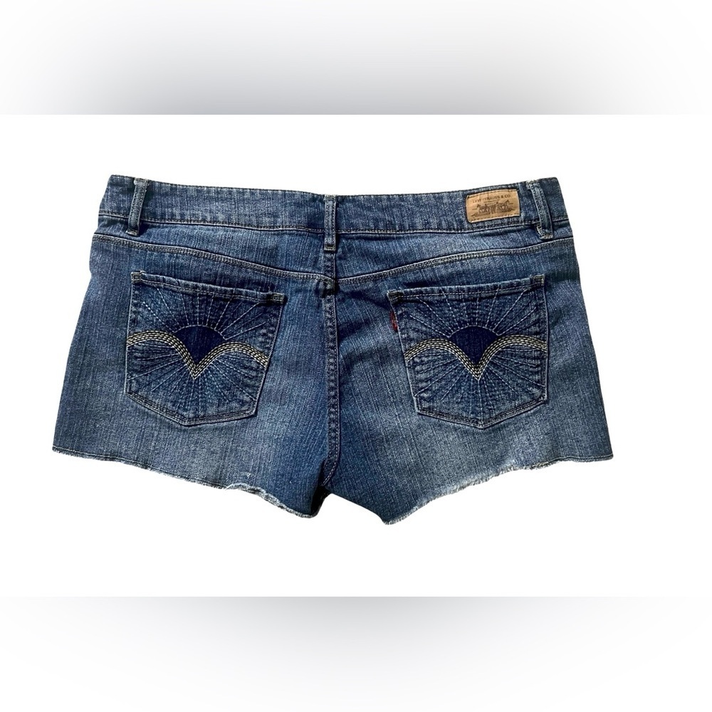 Levi's Classic Blue Jean Shorts for Women
